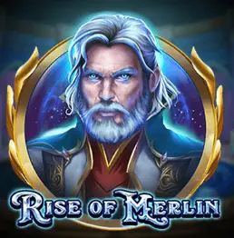 Spilleautomaten Rise of Merlin i lobbyen